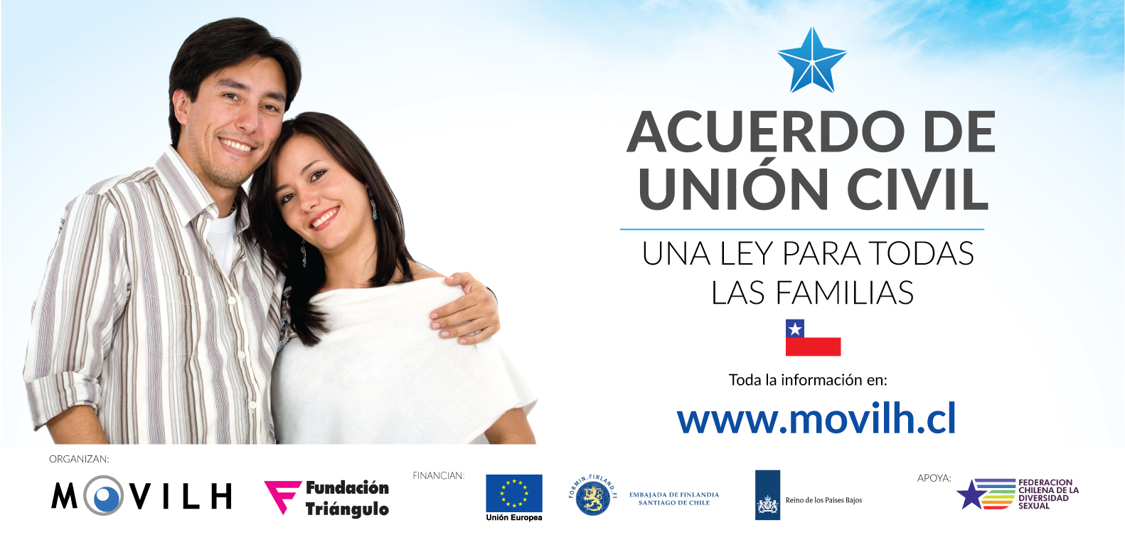 Campaña Unión Civil AUC Movilh - Heterosexual