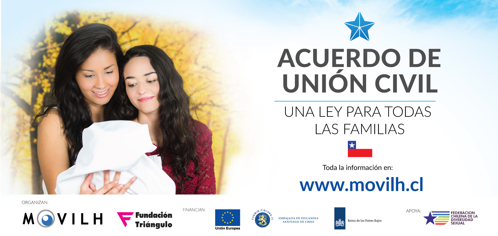 Campaña Unión Civil AUC Movilh - Lesbianas