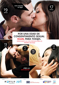 Campaña por una edad de consentimiento sexual para todos